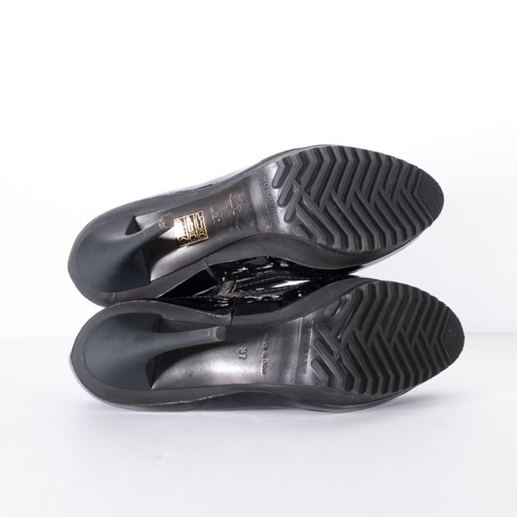 BURBERRY BOOTS - Quilted Brit Dorset 130 Platform Shoe Boot - Picture 6 of 13